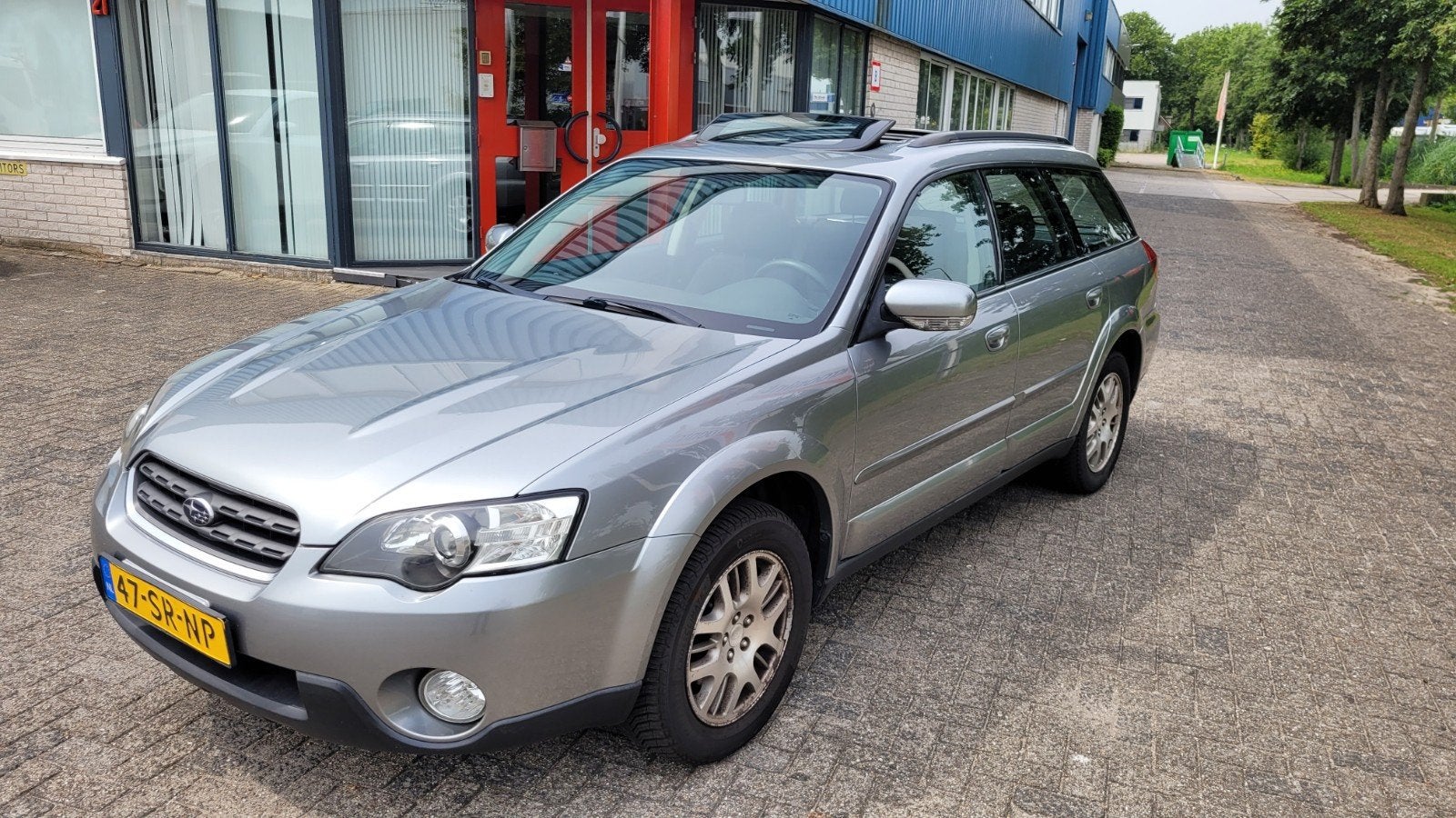 Subaru Legacy 2.5 Outback AWD 2006 Grijs nette auto!, Auto's, Subaru, Bedrijf, Legacy, ABS, Airbags, Airconditioning, Boordcomputer