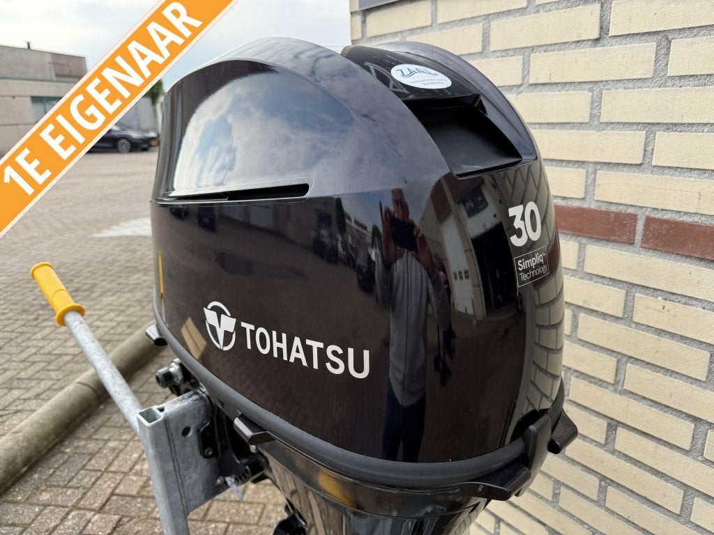 Tohatsu 30PK Occasion 2023 afstand bediend EFI nieuwe model