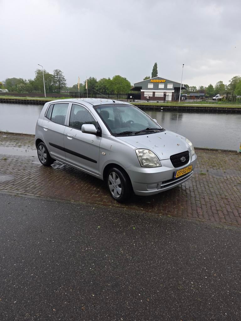Kia Picanto 1.0 2006 Grijs, Auto's, Kia, Particulier, Picanto, Benzine, B, Hatchback, Handgeschakeld, Origineel Nederlands, Zilver of Grijs