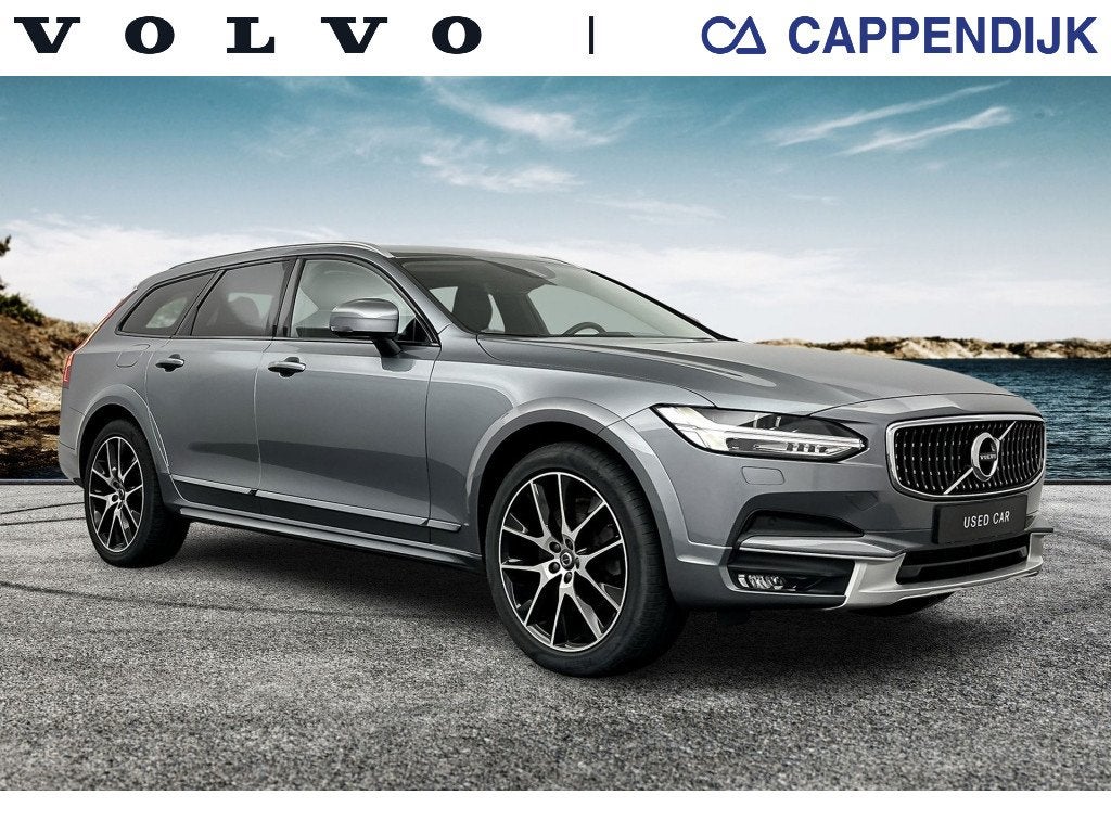 Volvo V90 Cross Country T5 254PK AWD Pro| Trekhaak| Adap.Cru, Auto's, Volvo, 12 maanden, 4 cilinders, Vierwielaandrijving, 102 €/maand