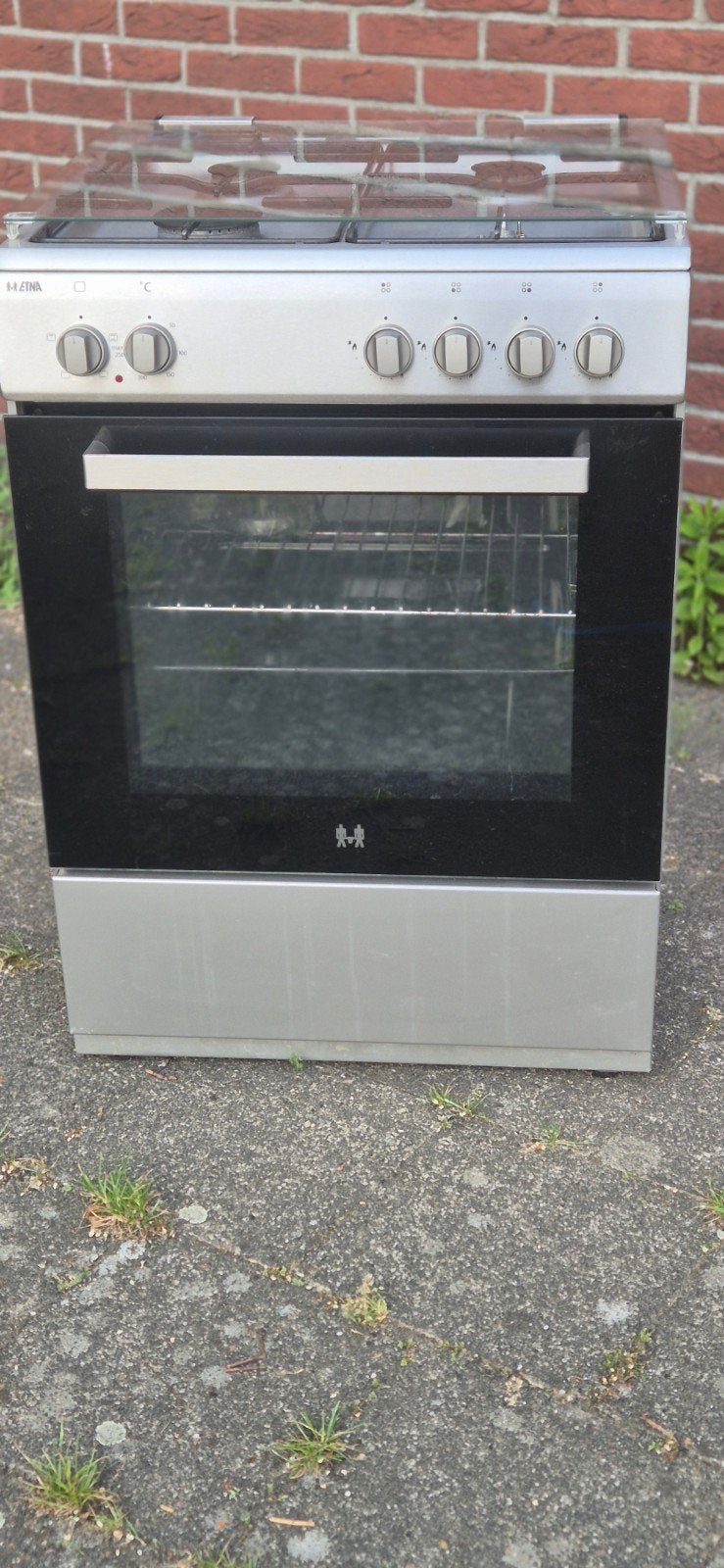 ETNA Vrijstaand Gasfornuis met Oven - Zo goed als nieuw, Witgoed en Apparatuur, Fornuizen, 60 cm of meer, Zo goed als nieuw, Gas