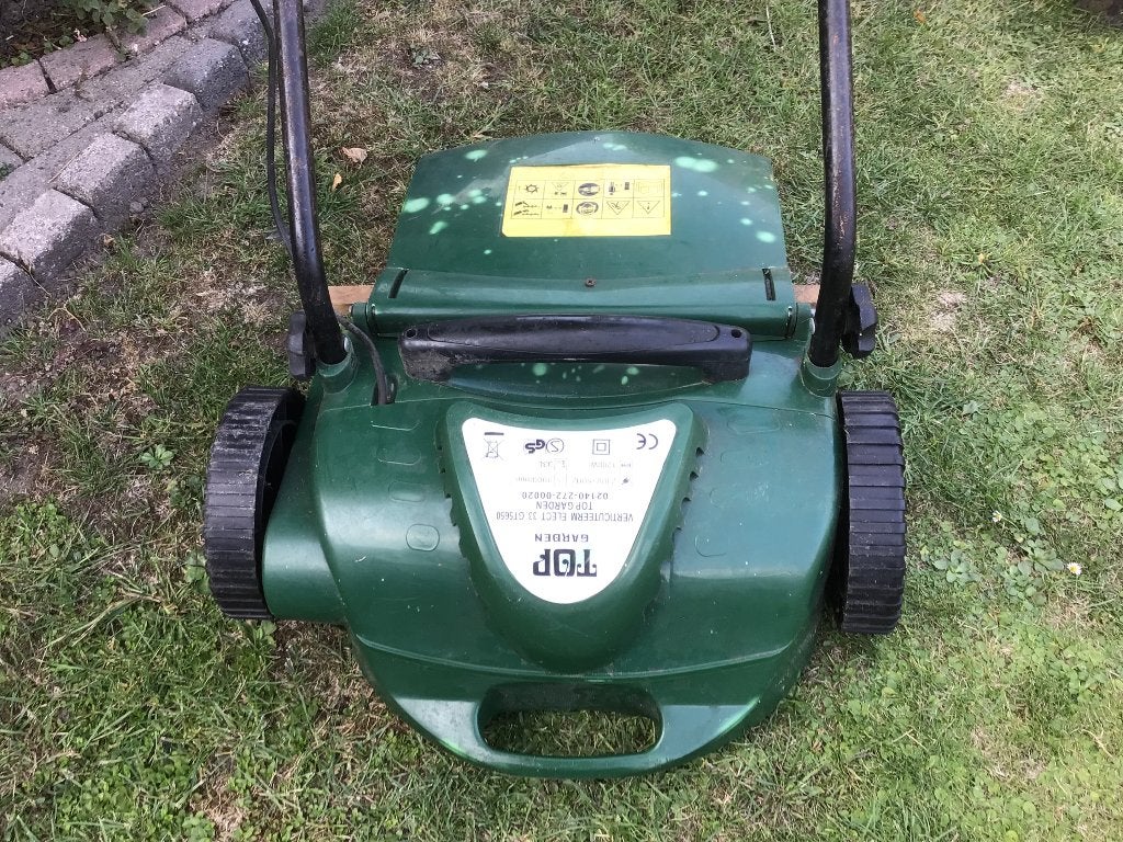 Verticuteermachine van Top Garden., Ophalen, Elektrisch
