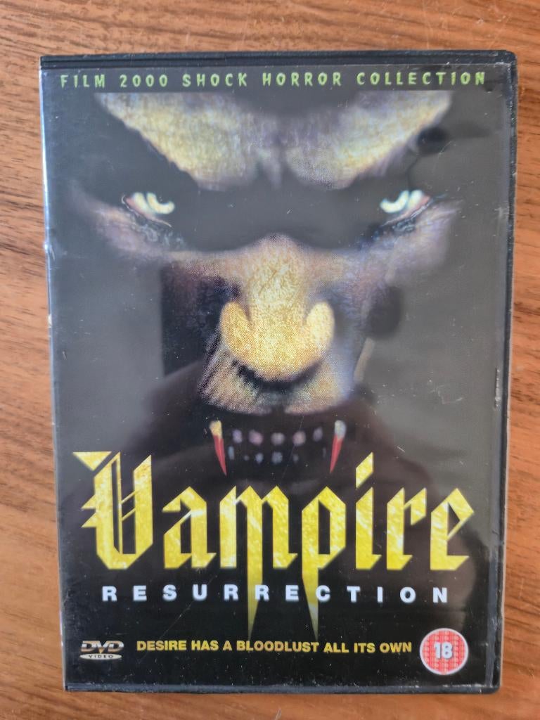 Vampire resurrection IMPORT, Cd's en Dvd's, Dvd's | Horror, Zo goed als nieuw, Slasher, Vanaf 16 jaar, Ophalen of Verzenden