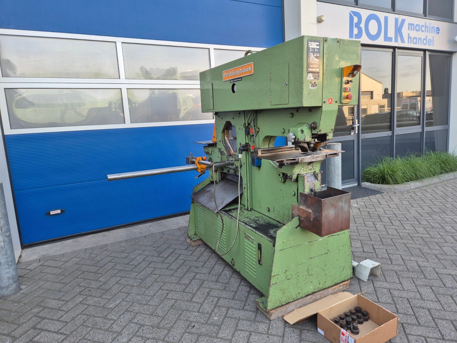 Peddinghaus Peddimaster 60/100H Pons-knipmachine compleet!!, Gebruikt, Duitsland, Info@bolkmachinehandel.nl, Ophalen of Verzenden