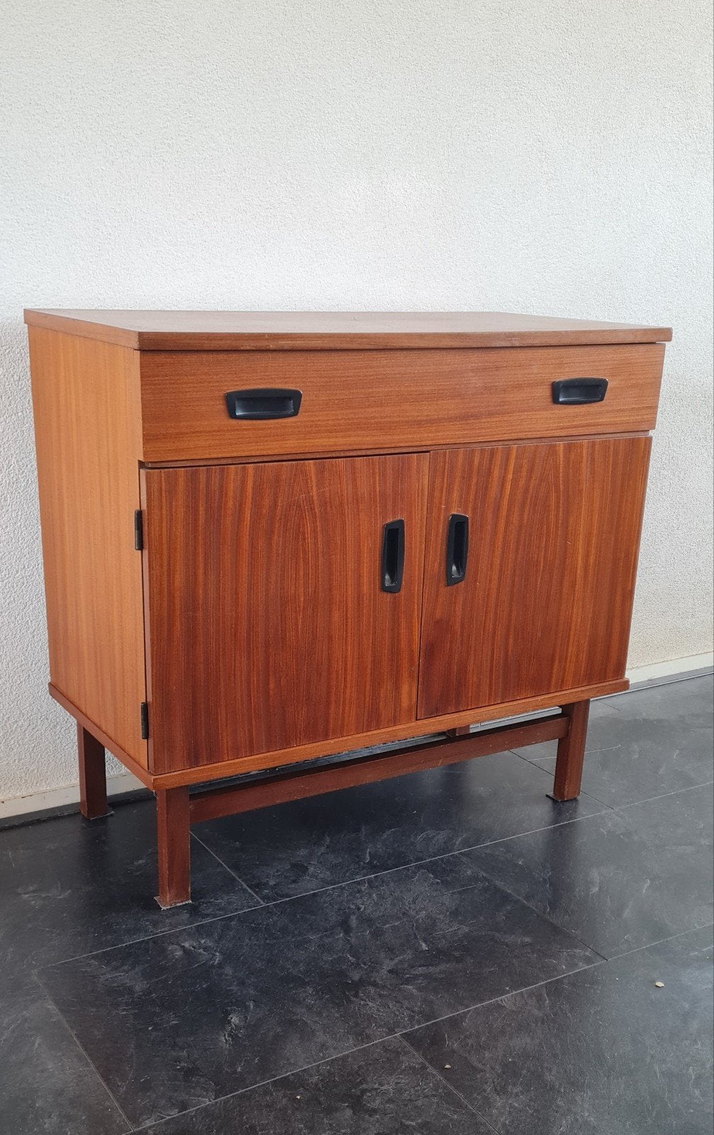 Mooie retro vintage kast, Huis en Inrichting, Ophalen, Gebruikt, 50 tot 100 cm, 3 of 4 laden