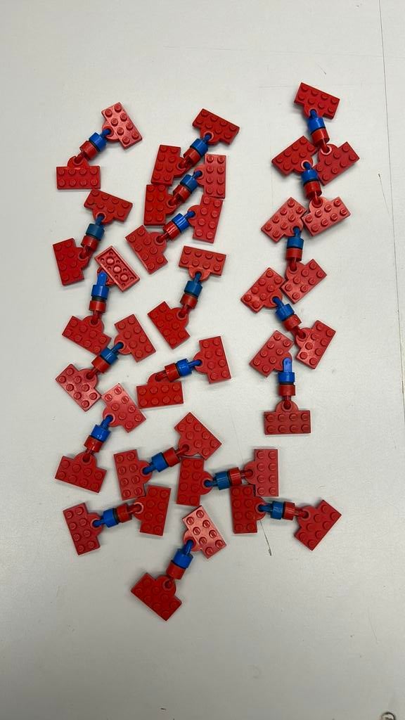 SB2844 Lego trein magneten737ac04, 737ac03, Ophalen of Verzenden, Gebruikt