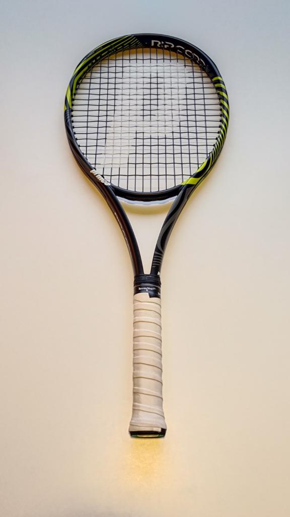Prince Ripcord 100 - 280g - Grip 2 – Zo goed als nieuw, Sport en Fitness, Tennis, L2, Prince, Ophalen of Verzenden, Zo goed als nieuw