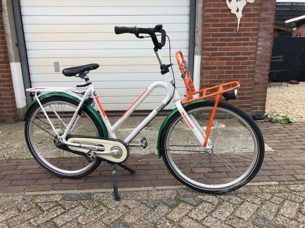 schoolfiets, Ophalen, Terugtraprem, Gebruikt, Versnellingen