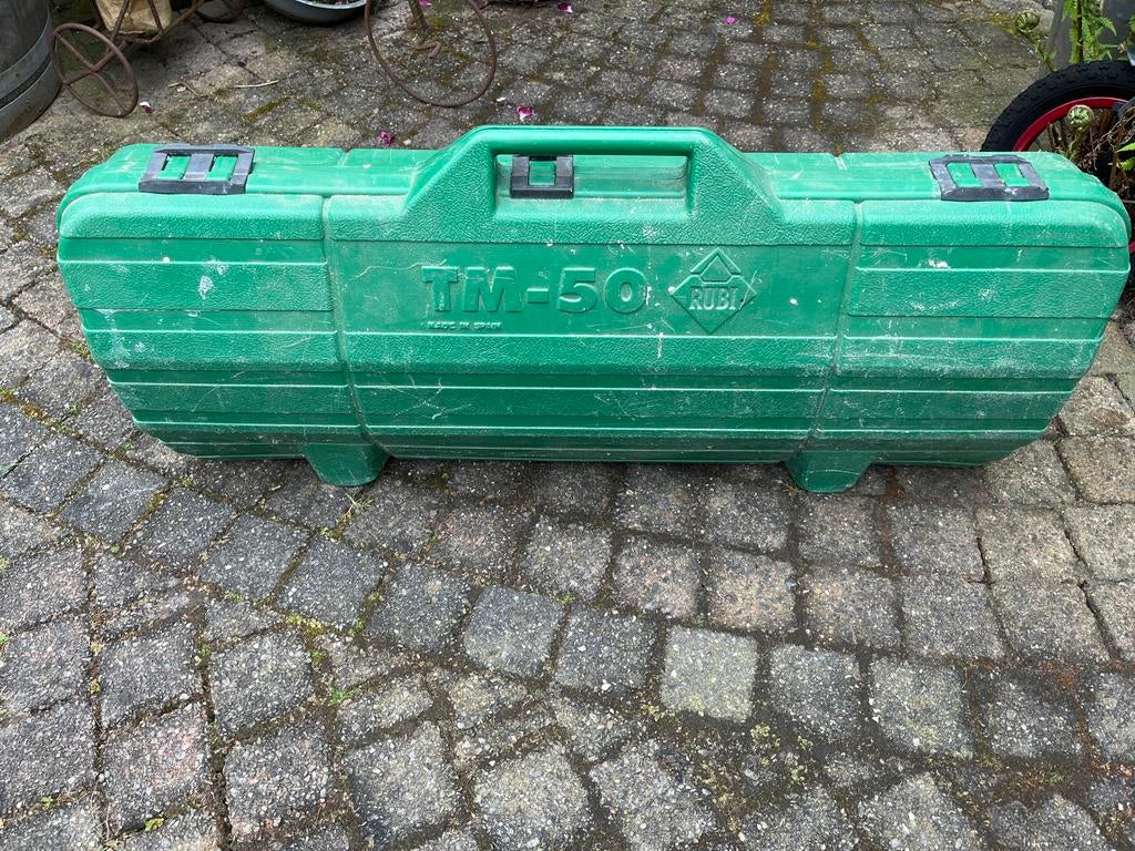 Rubi TM-50 Tegelsnijder in koffer professioneel, Ophalen, Gebruikt