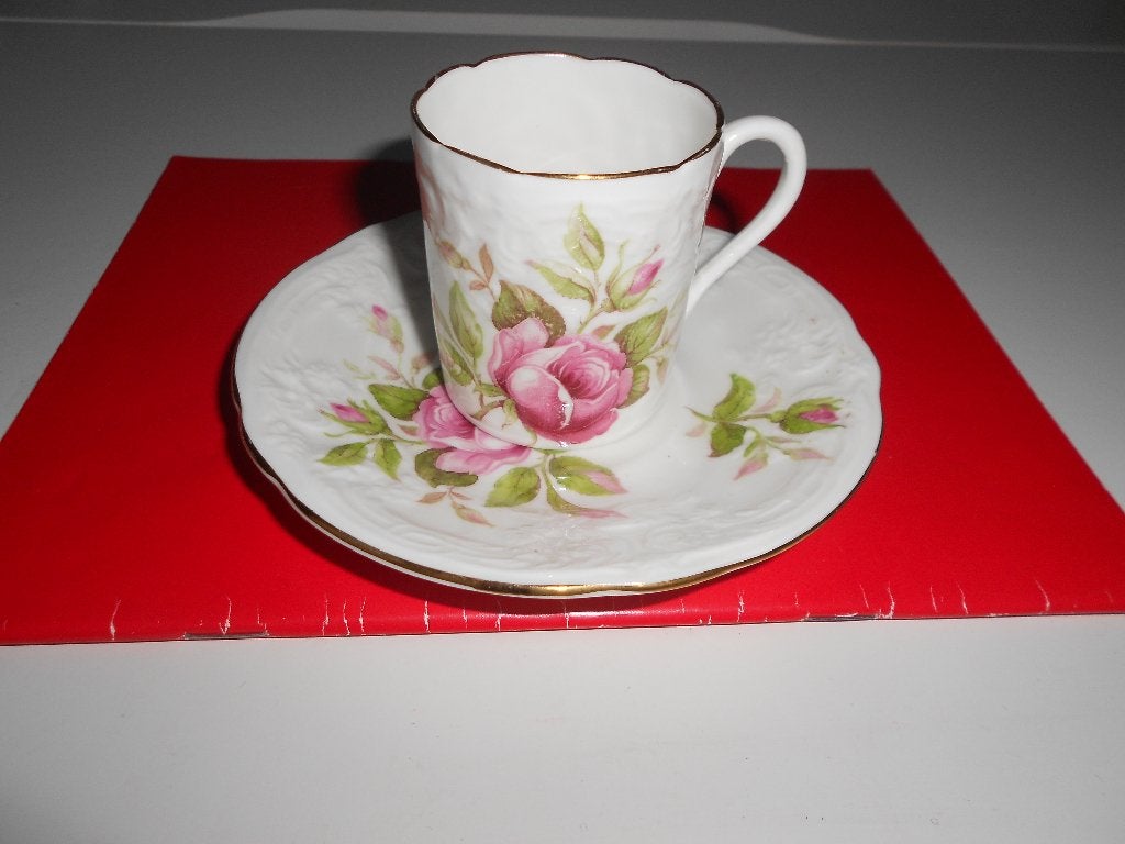 Espresso kopje met schotel, England, Antiek en Kunst, Ophalen