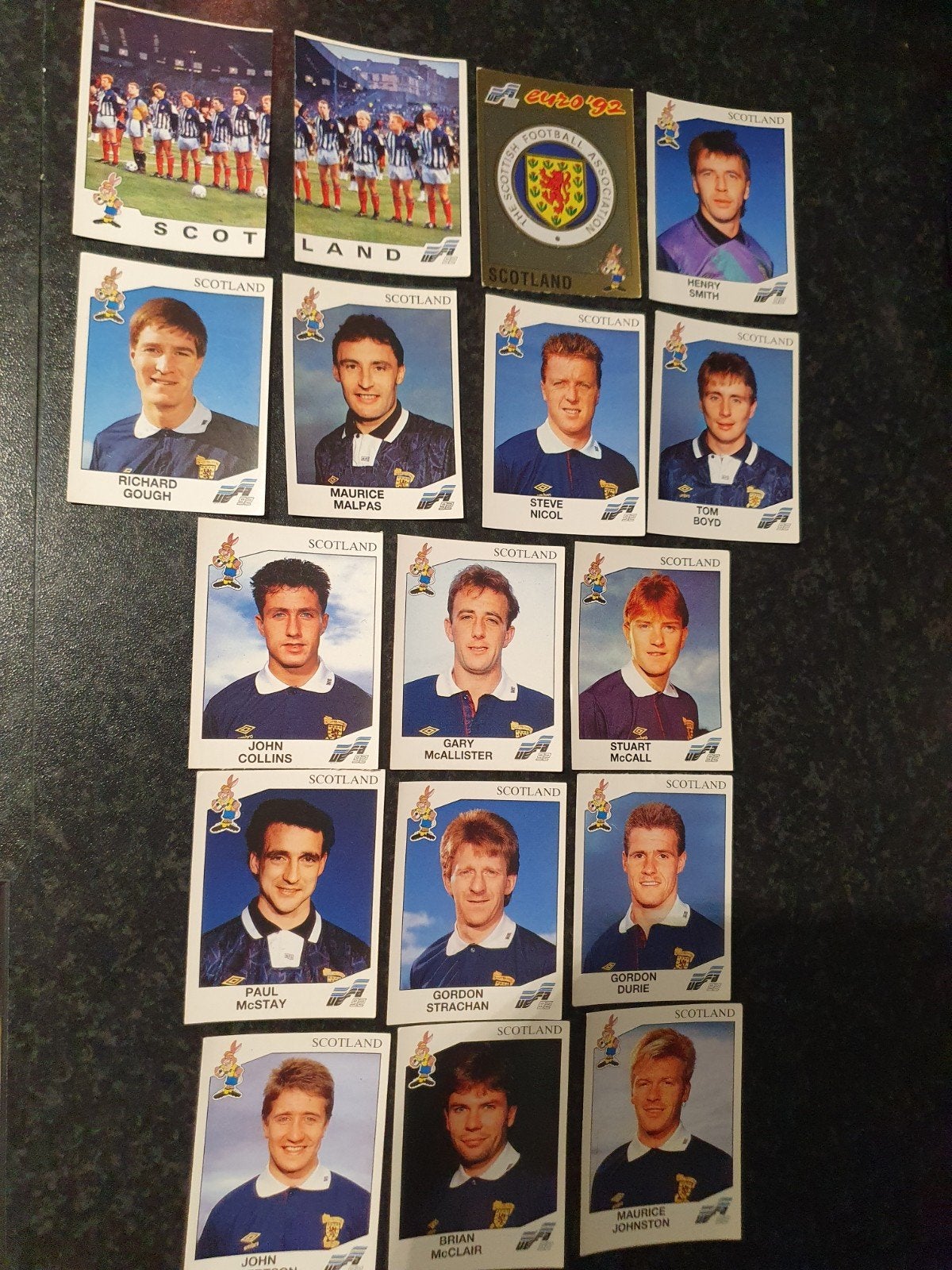 Panini Euro 92 - Schotland, Verzenden, Zo goed als nieuw, Sticker