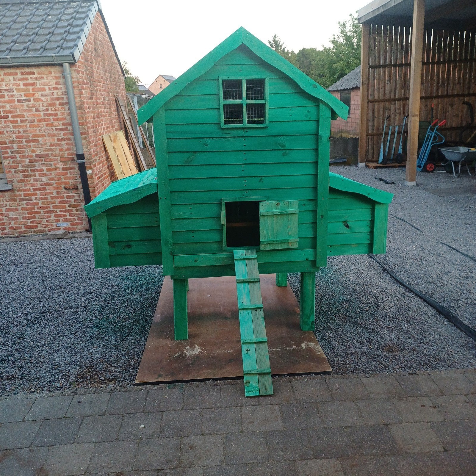 Groot kippen hok, Dieren en Toebehoren, Pluimvee | Toebehoren, Ophalen