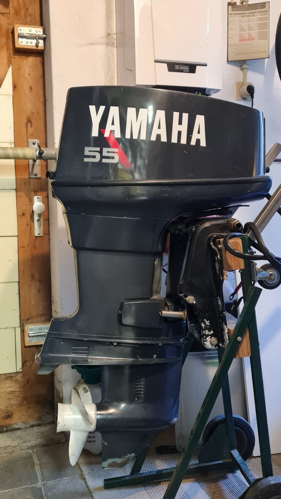 yamaha  55 pk, Ophalen, Benzine, 30 pk of meer