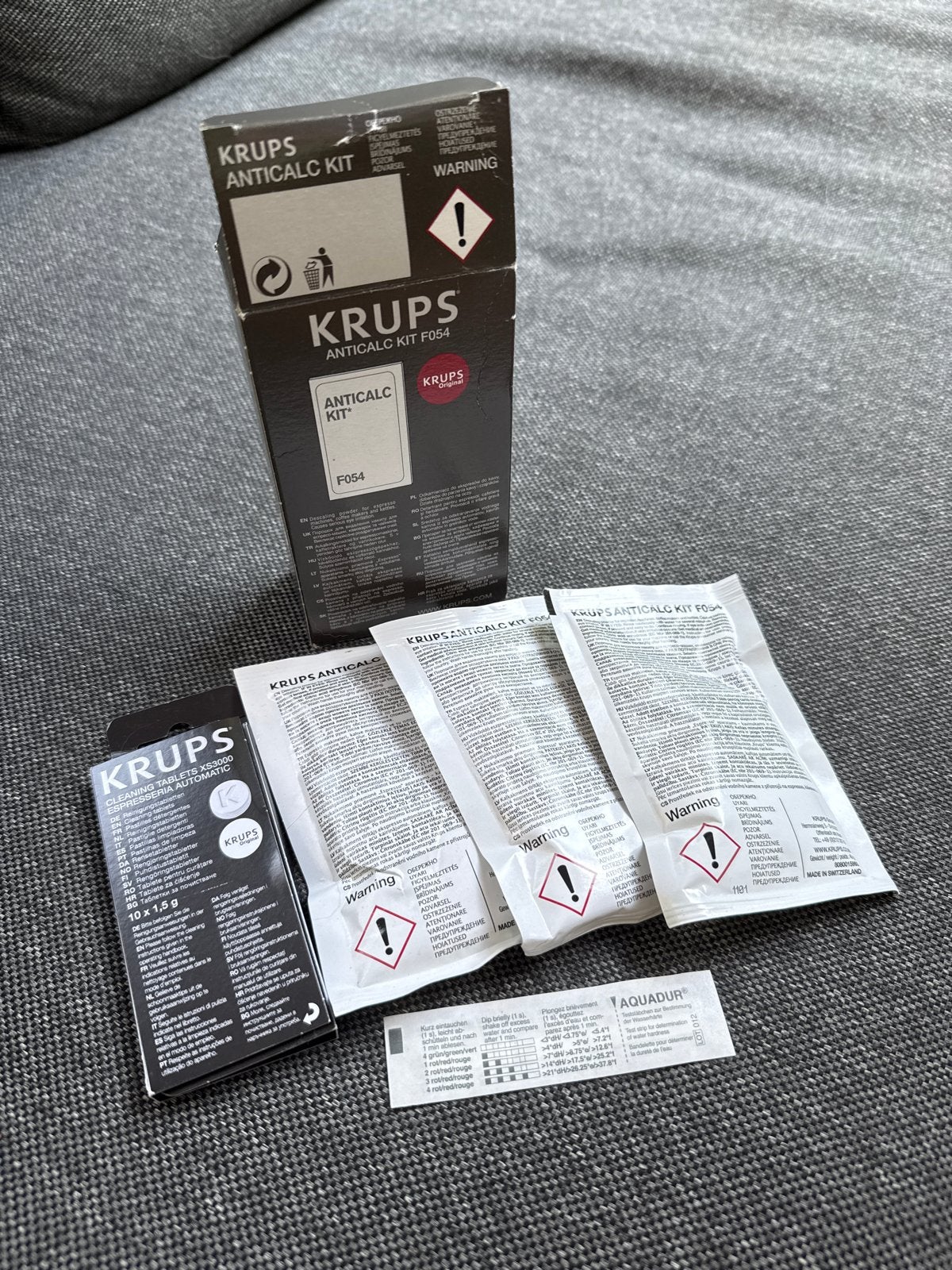 Krups Anticalc Kit F054 & Reinigingstabletten XS3000, Ophalen of Verzenden, Nieuw