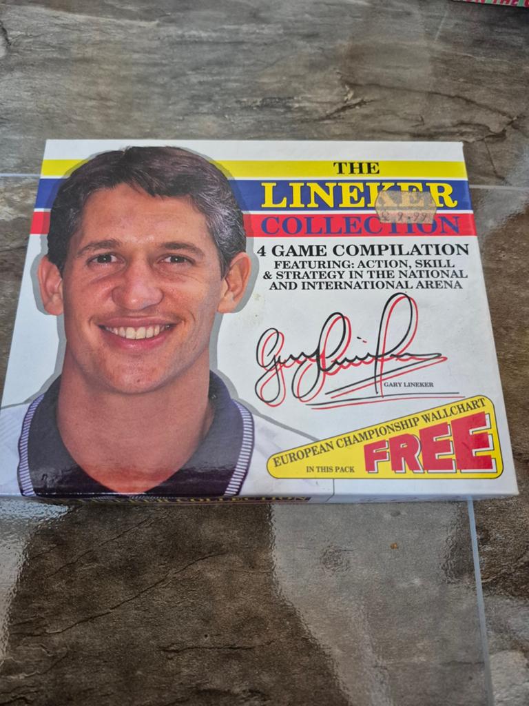 Commodore 64 C64 Kassette: Gary Lineker Collection (4 games), Gebruikt, 1 speler, Ophalen of Verzenden, Vanaf 3 jaar