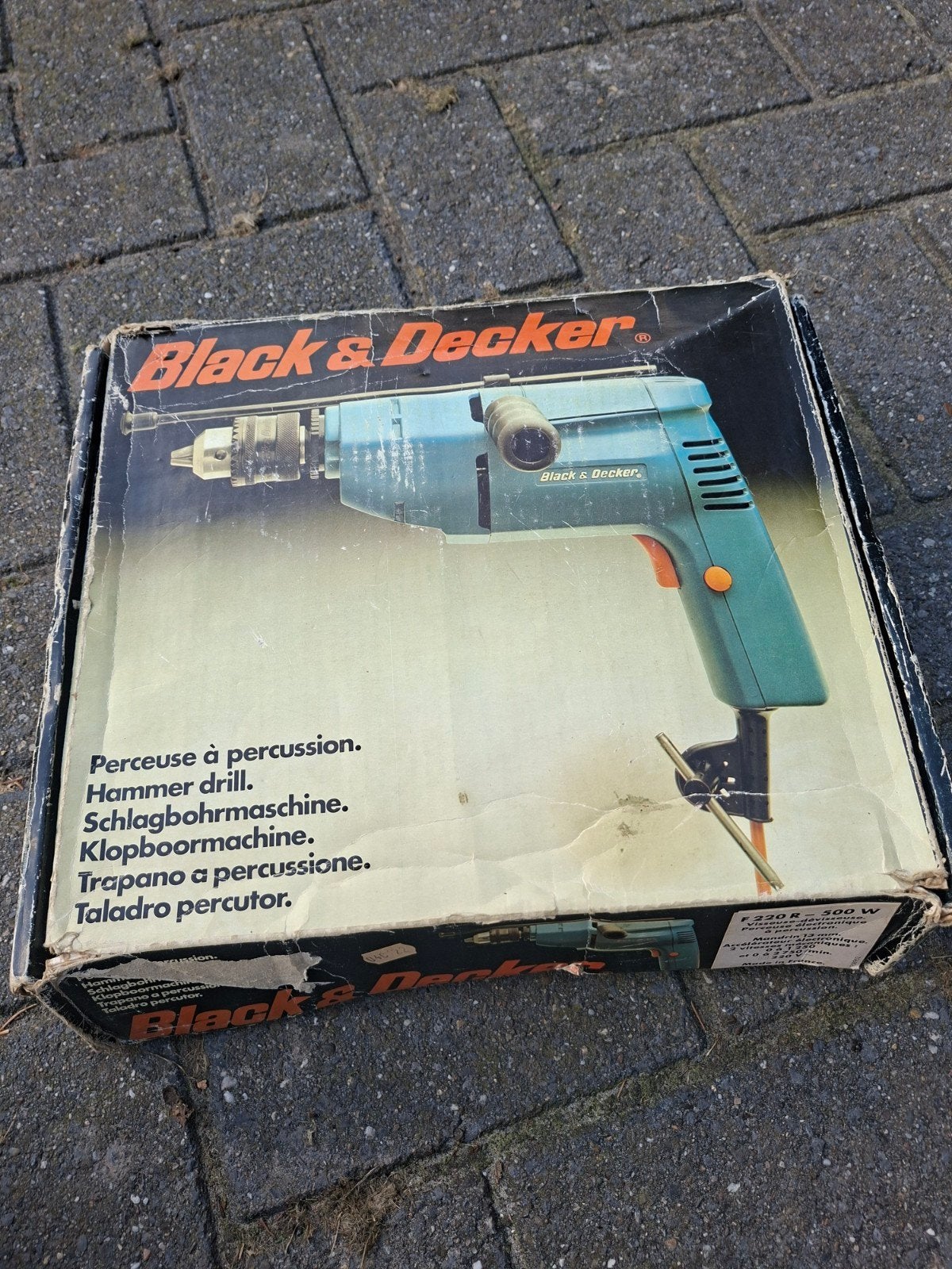 klopboormachine (oudje), Doe-het-zelf en Verbouw, Gebruikt, Klopboormechanisme, 400 tot 600 watt, Ophalen