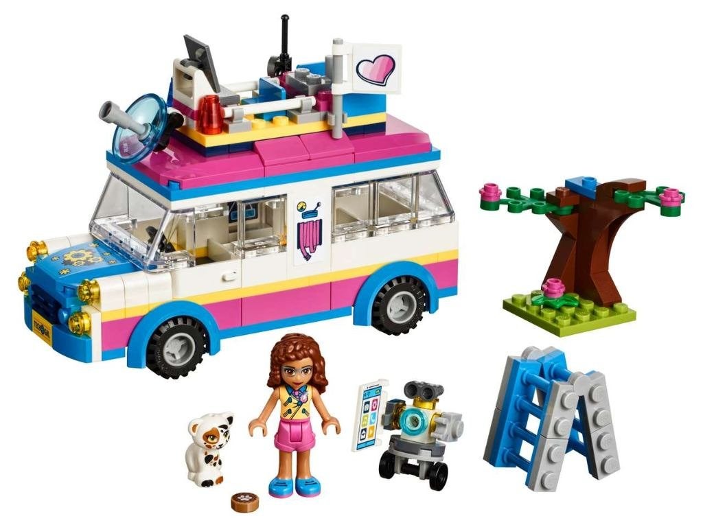 LEGO 41333 Olivia’s missievoertuig, Compleet, Lego, Friends, Ophalen of Verzenden