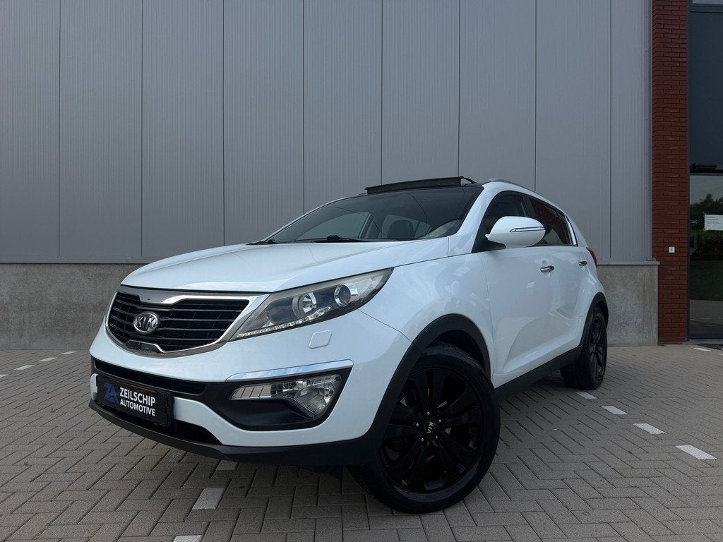 Kia Sportage 2.0 X-clusive Automaat|Navi|Pano|Keyless|Trekha, Auto's, Kia, Gebruikt, Zwart, 4 cilinders, 1600 kg