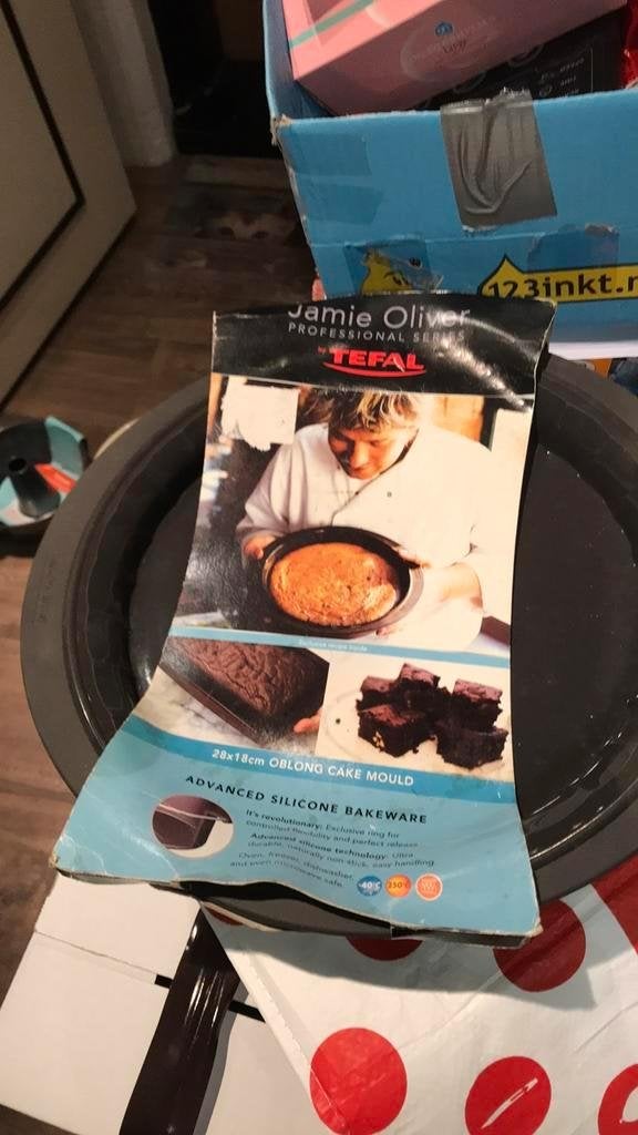 Tefal Jamie Olivier silicone cake mould vorm nieuw, Witgoed en Apparatuur, Gourmetstellen, Ophalen of Verzenden, Zo goed als nieuw