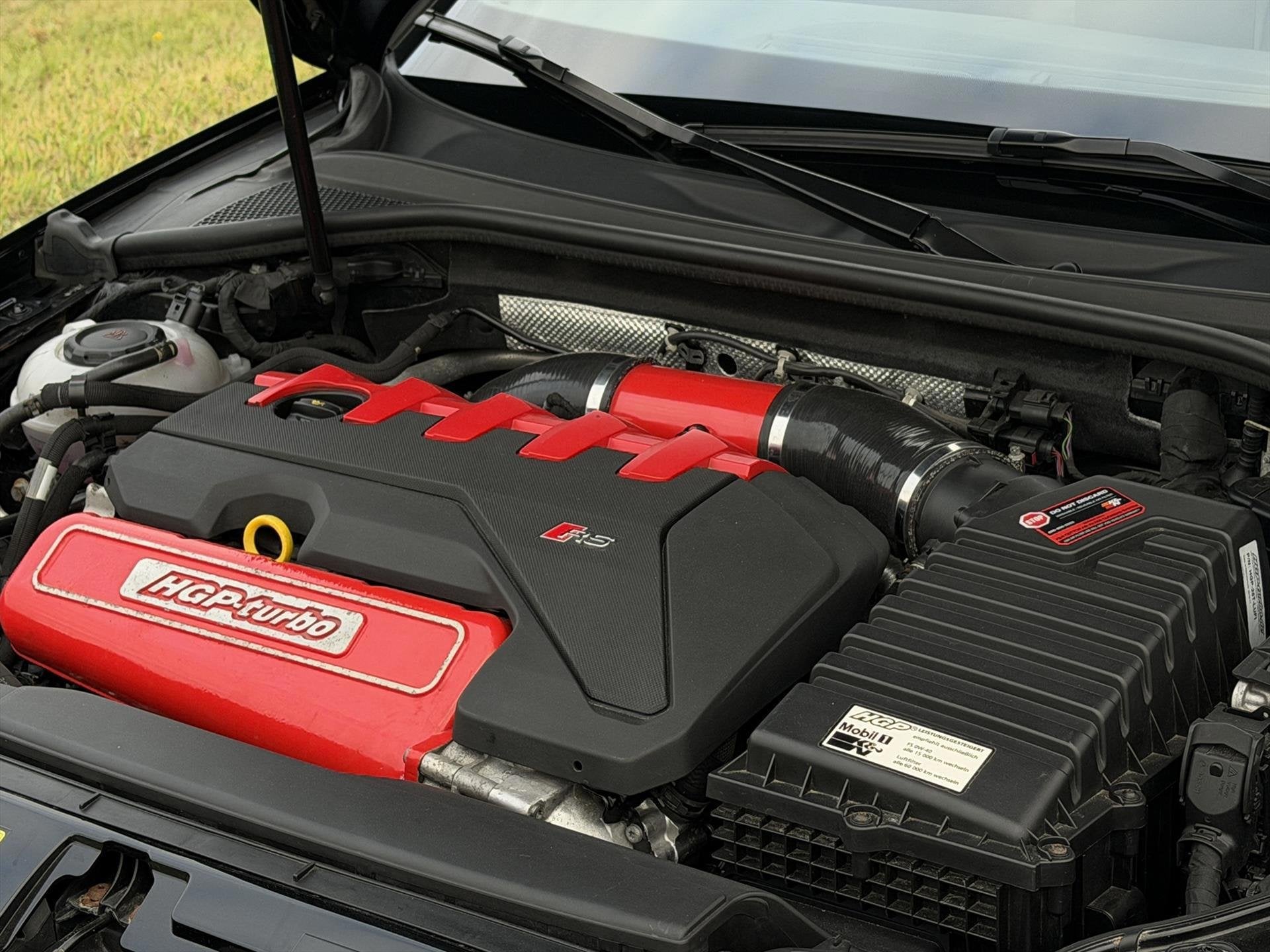 Audi RS3 2.5 TFSI 620PK HGP Quattro |Pano |R8 Stuur |H&R |19, Auto's, Audi, Automaat, Gebruikt, Zwart, RS3