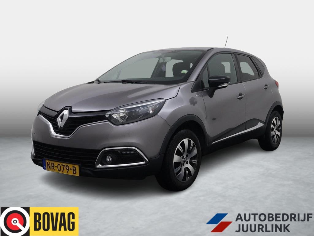 Renault Captur 0.9 TCe Limited Trekhaak/Nav/4S.Banden, Auto's, Renault, Voorwielaandrijving, 898 cc, Stof, Gebruikt