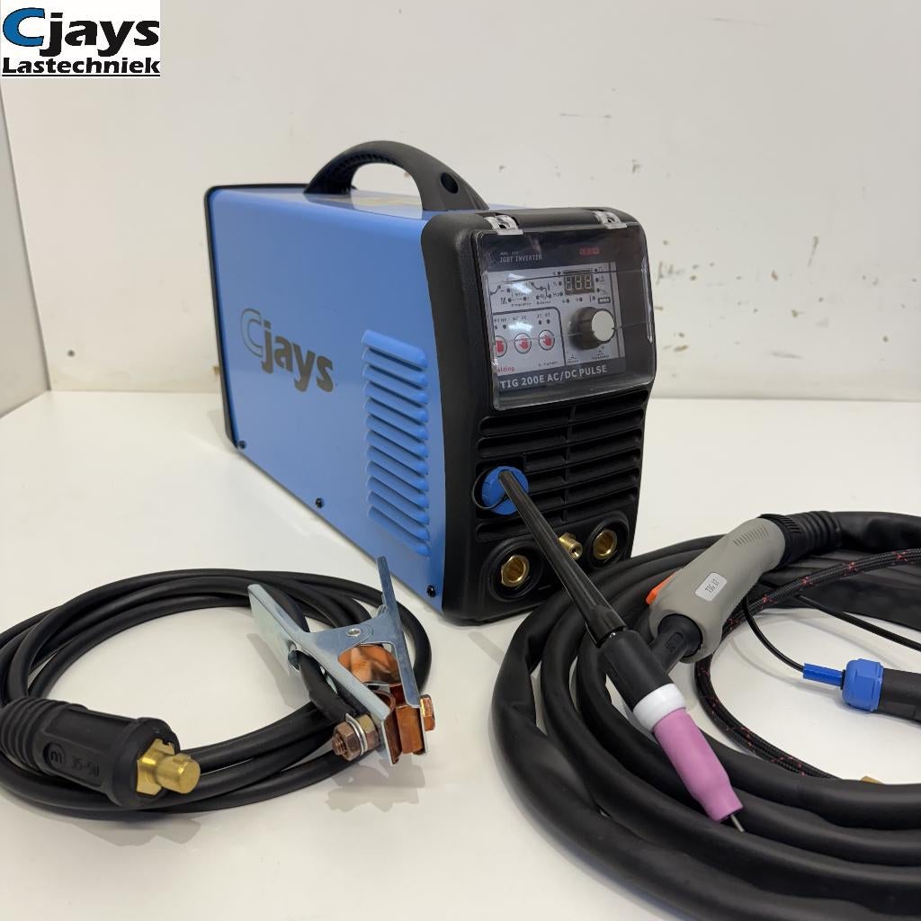 Cjays Tig 200E ACDC PULSE TIG Lasmachine Lasapparaat 230V, Doe-het-zelf en Verbouw, Gereedschap | Lasapparaten, Info@cjays.nl