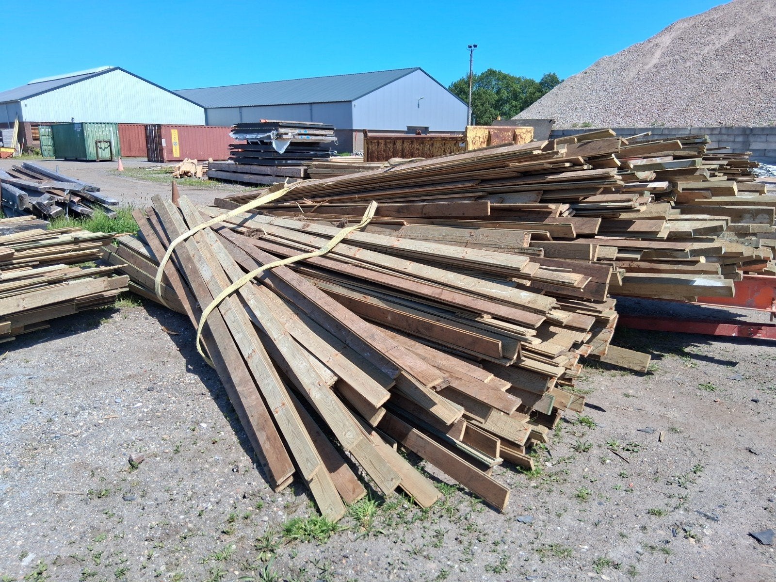 Grote partij planken geïmpregneerd / circulair, Tuin en Terras, Ophalen, Gebruikt, 250 cm of meer, Planken