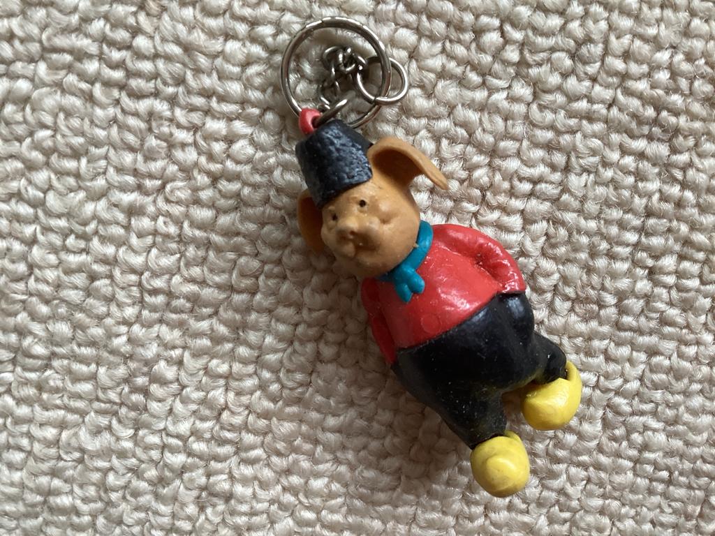 Boer Varken hoog 6 cm, Ophalen of Verzenden, Zo goed als nieuw, Knuffel of Figuurtje