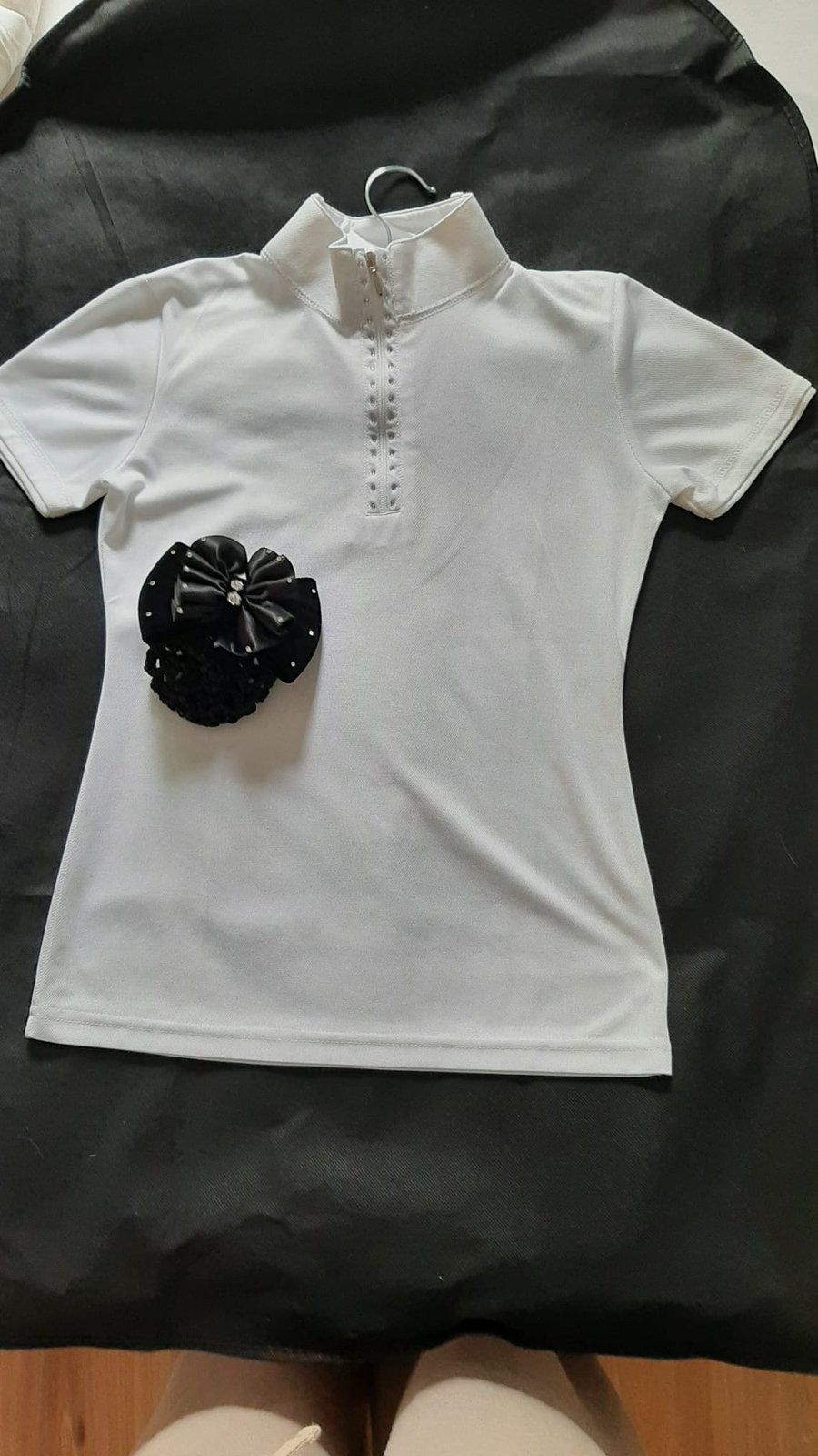 Westrijd shirt paardrijden meisje, Ophalen, Maat 34 (XS) of kleiner, Korte mouw