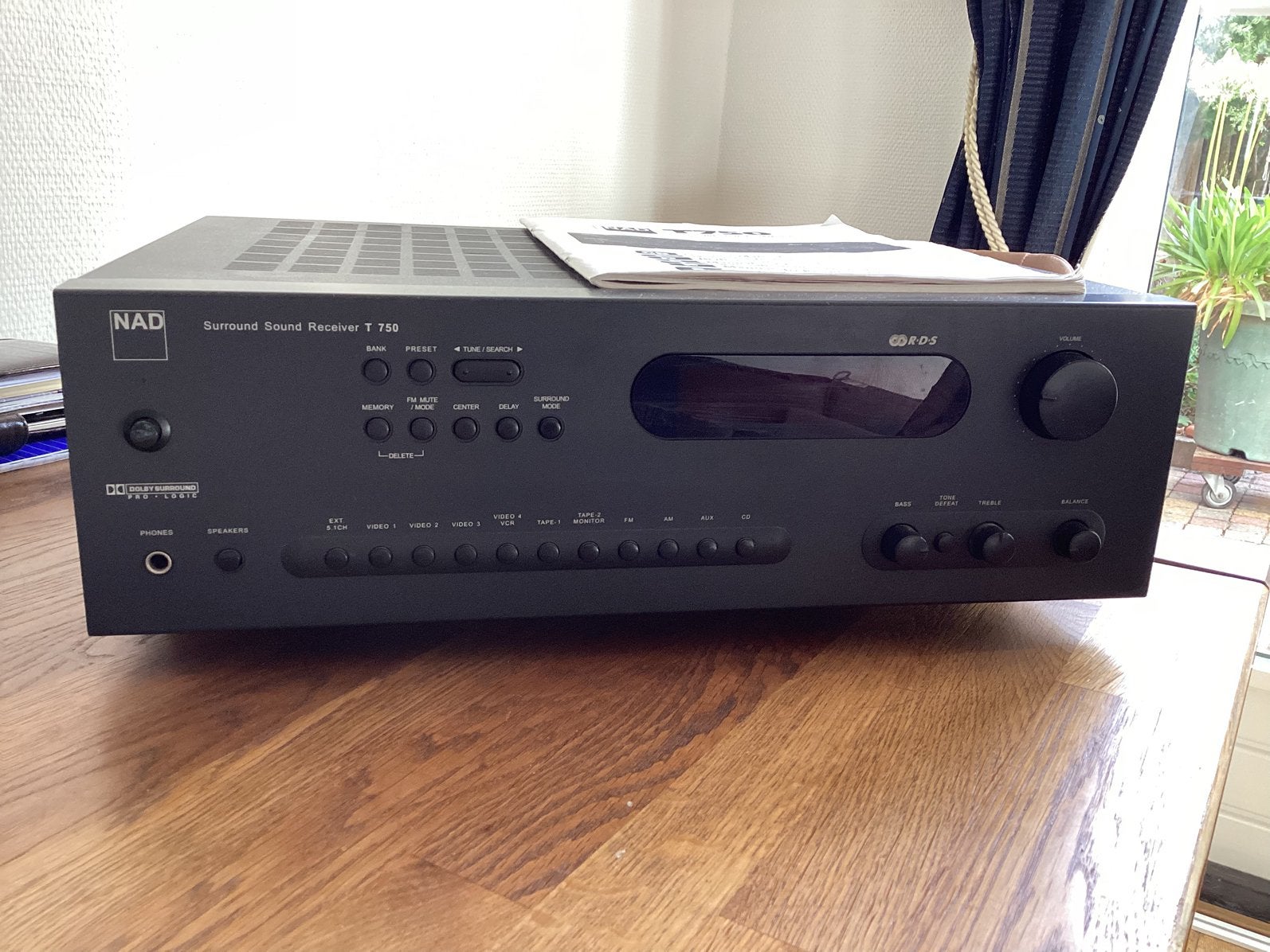 NAD T750 Receiver, Gebruikt, 60 tot 120 watt, Ophalen, Overige merken