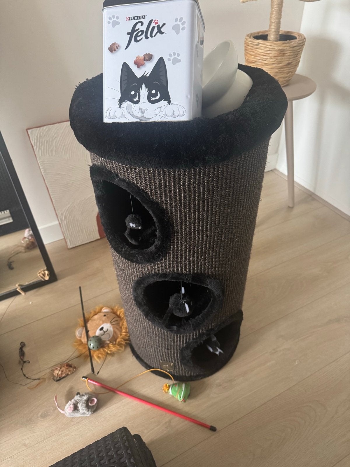 Krab en klim toren, Ophalen, Krabpaal