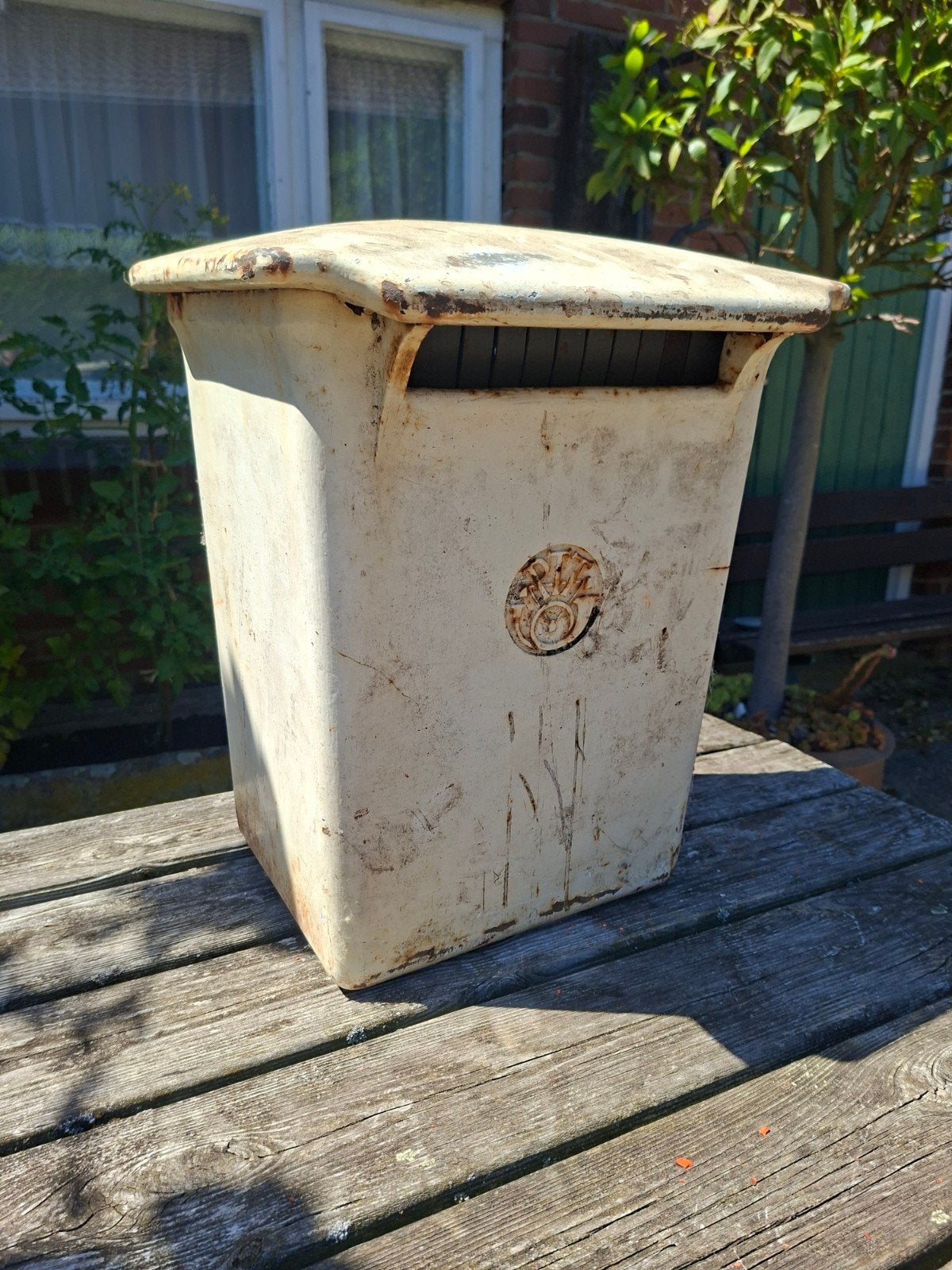 PTT brievenbus kleine Koo, Tuin en Terras, Brievenbussen, Ophalen, IJzer