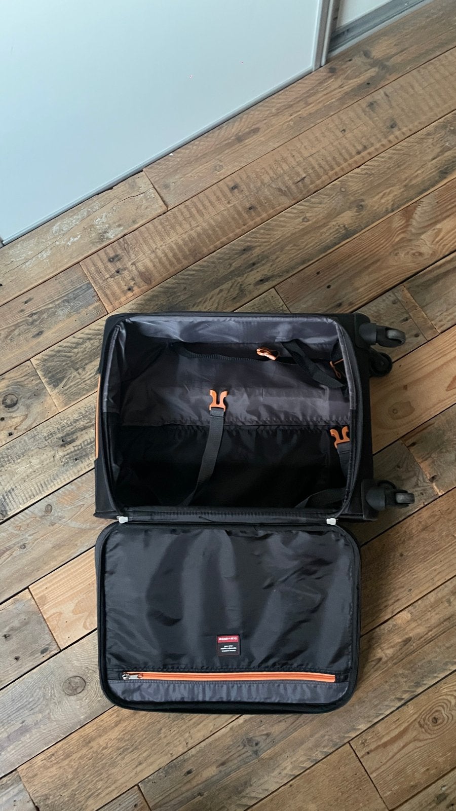 Travelite handbagage koffer, Ophalen of Verzenden, Gebruikt, Zacht kunststof, Uitschuifbare handgreep