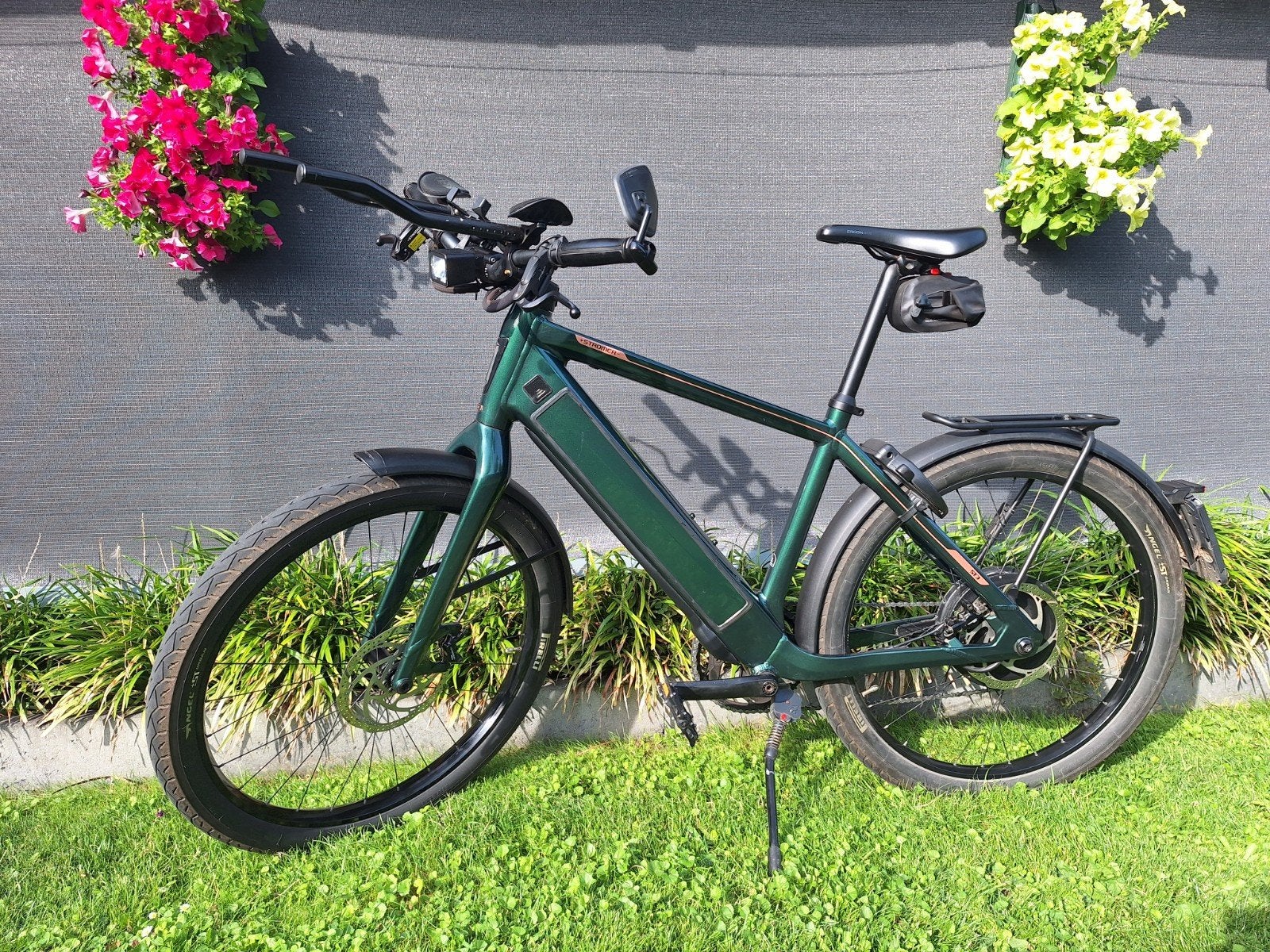 Stromer ST3 Sport Deep Green - Maat L, Fietsen en Brommers, Elektrische fietsen, Ophalen, Gebruikt, Stromer