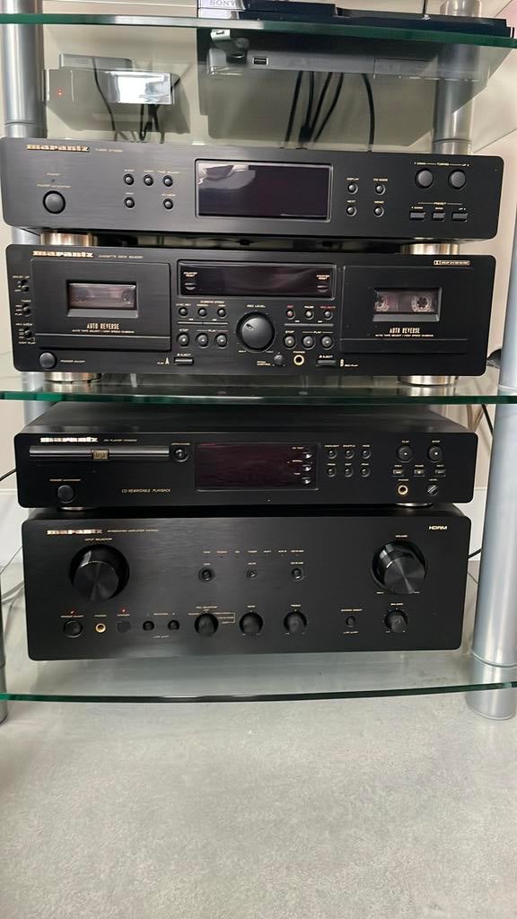 Marantz PM7000 complete set, Audio, Tv en Foto, Stereo-sets, Zo goed als nieuw, Cassettedeck, Cd-speler, Tuner of Radio, Overige merken