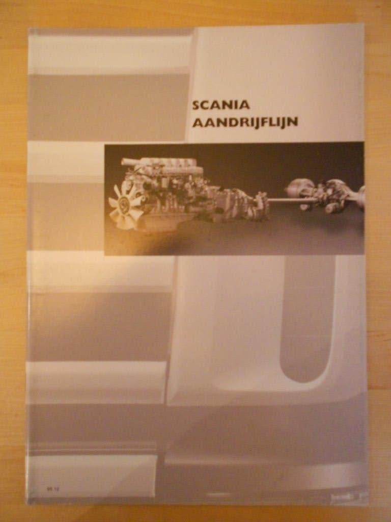 Scania 144 124 Motor Versnellingsbak Brochure 1995, Ophalen of Verzenden, Zo goed als nieuw, Overige merken, Scania
