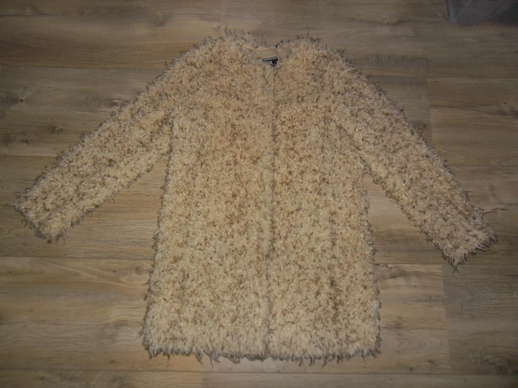 Summum Woman Beige Teddy Winterjas Met Drukknopen Maat 40, Kleding | Dames, Maat 38/40 (M), Summum Woman, Beige, Nieuw