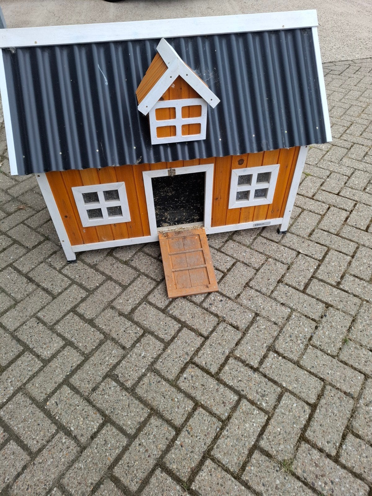 Konijnen hok, Dieren en Toebehoren, Ophalen, 110 cm of meer, Eekhoorn, Zo goed als nieuw