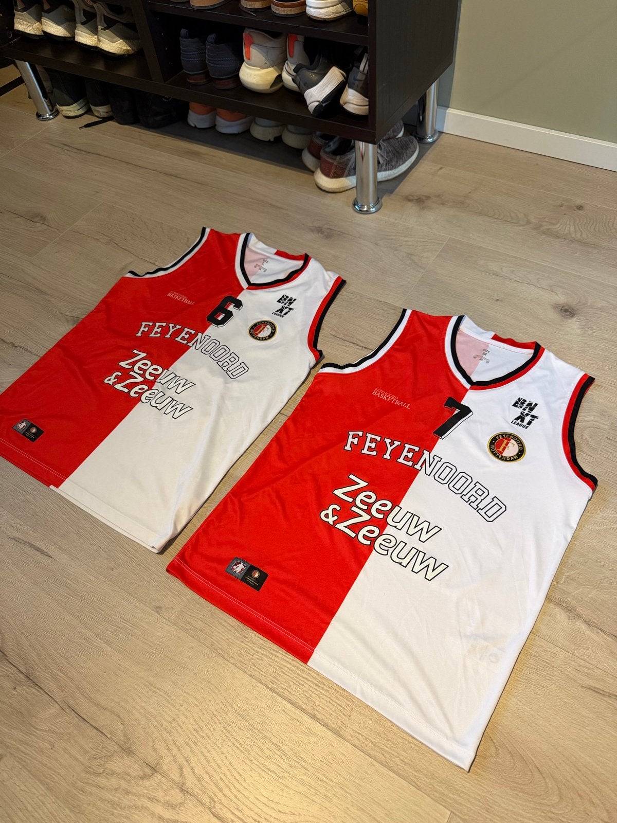 Feyenoord shirt Basketball - Maat L en M - Nieuw, Sport en Fitness, Ophalen of Verzenden, Nieuw, Kleding