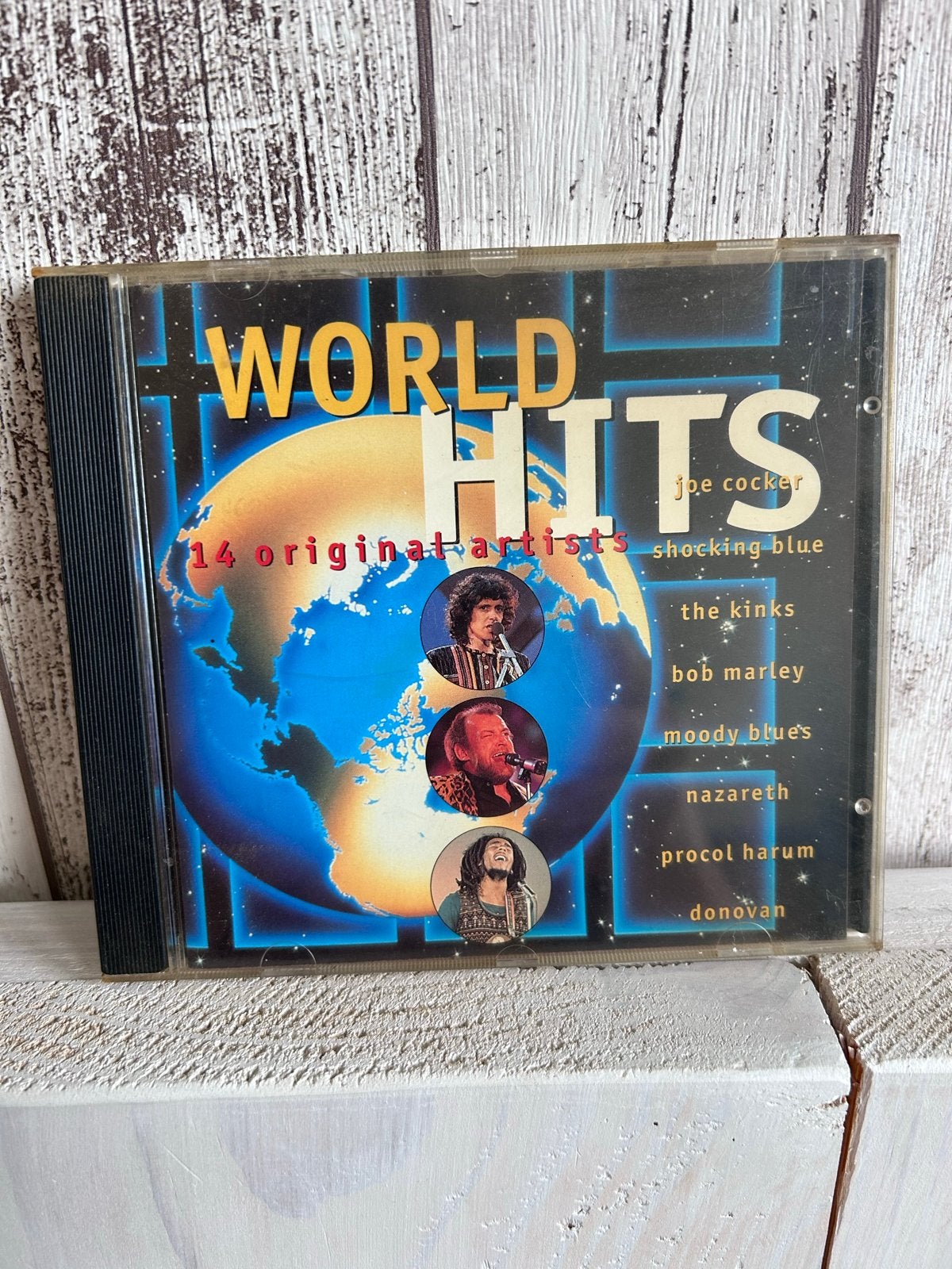 World Hits CD - 14 Original Artists (Pop, Rock, Folk), Pop, Ophalen of Verzenden, Zo goed als nieuw, Verzamelalbum
