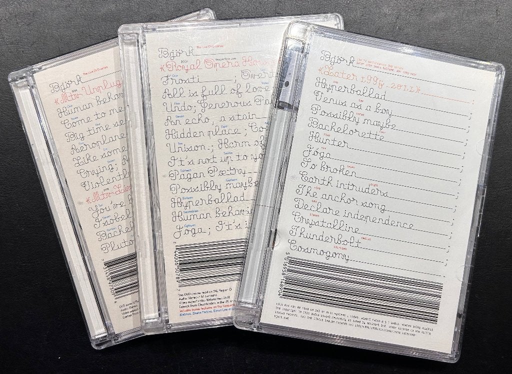 BJÖRK - MTV Unplugged, Later w/Jools & Vespertine live 3DVDs, Vanaf 16 jaar, Ophalen of Verzenden, Zo goed als nieuw, Concert
