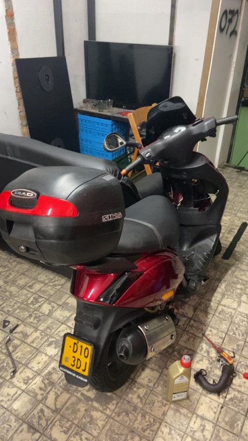 Zip 172cc stage 3, Ophalen, Zo goed als nieuw, Tweetakt, Piaggio