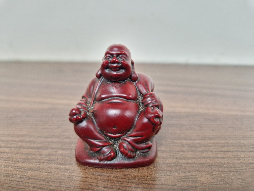 leuk mini boeddha beeldje, Ophalen of Verzenden, Zo goed als nieuw, Religie