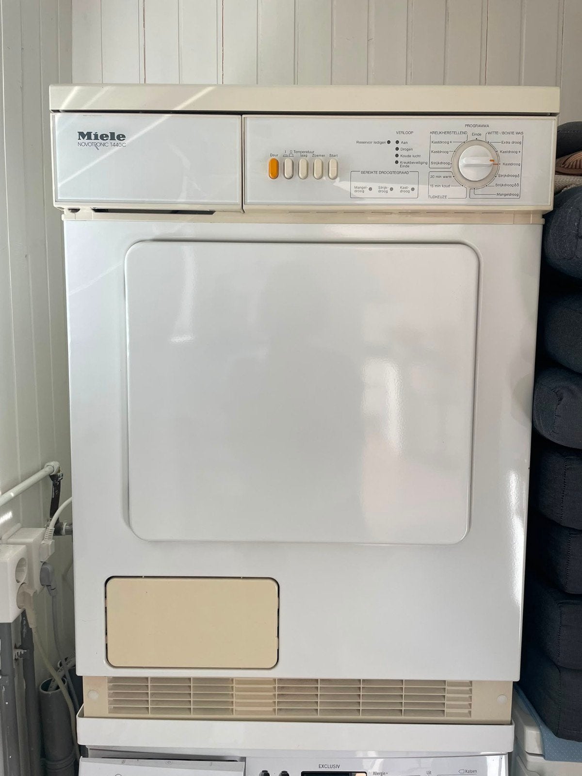Miele T440c Novotronic droger - Uitstekende staat, Witgoed en Apparatuur, Wasdrogers, Gebruikt, 4 tot 6 kg, Ophalen of Verzenden