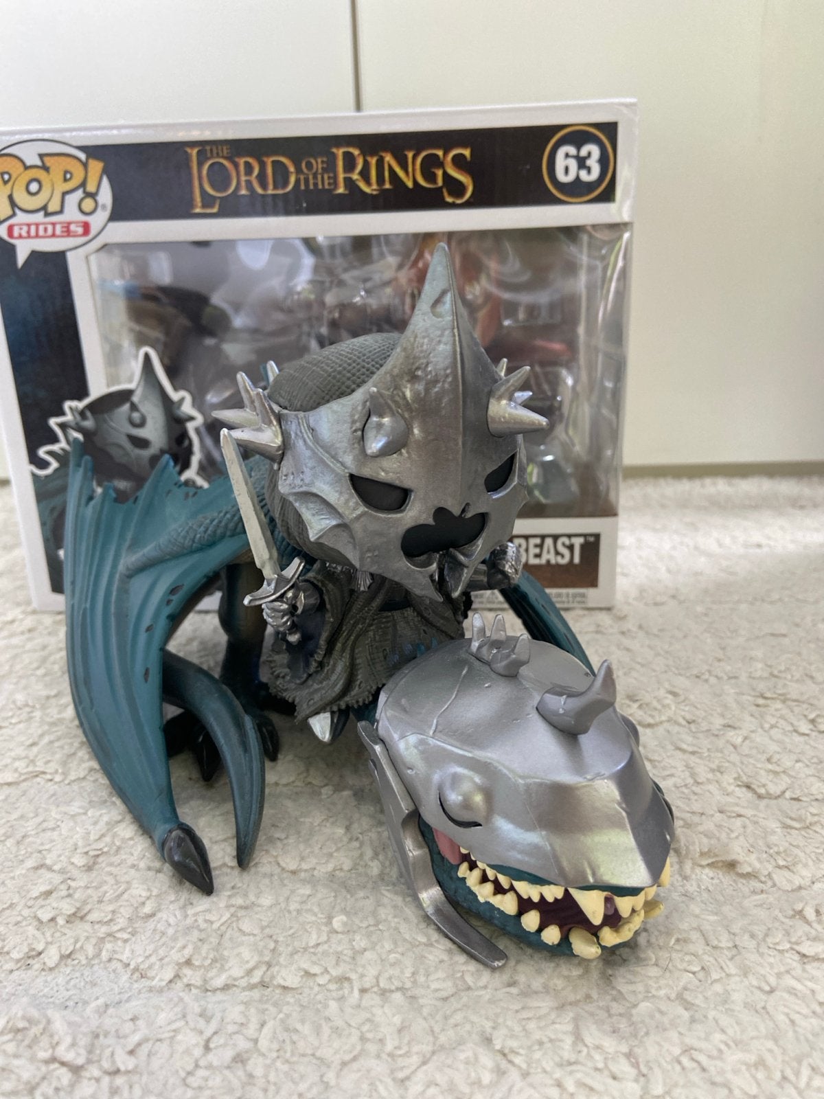 Funko Pop! Rides The Lord of the Rings 63 Fellbeast, Ophalen of Verzenden, Zo goed als nieuw