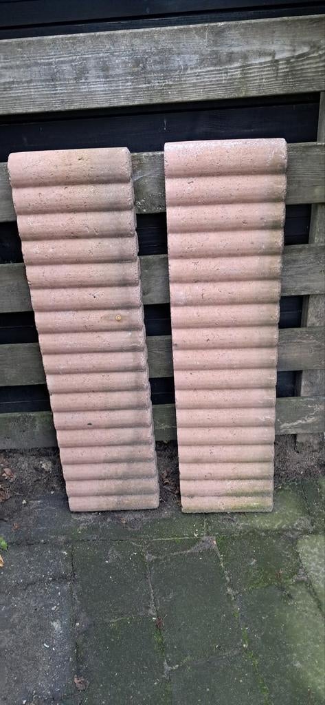 Zware Betonnen Stoepbanden - 1 meter per stuk,Voor Weinig., Tuin en Terras, Ophalen, Gebruikt, Beton, Overige typen