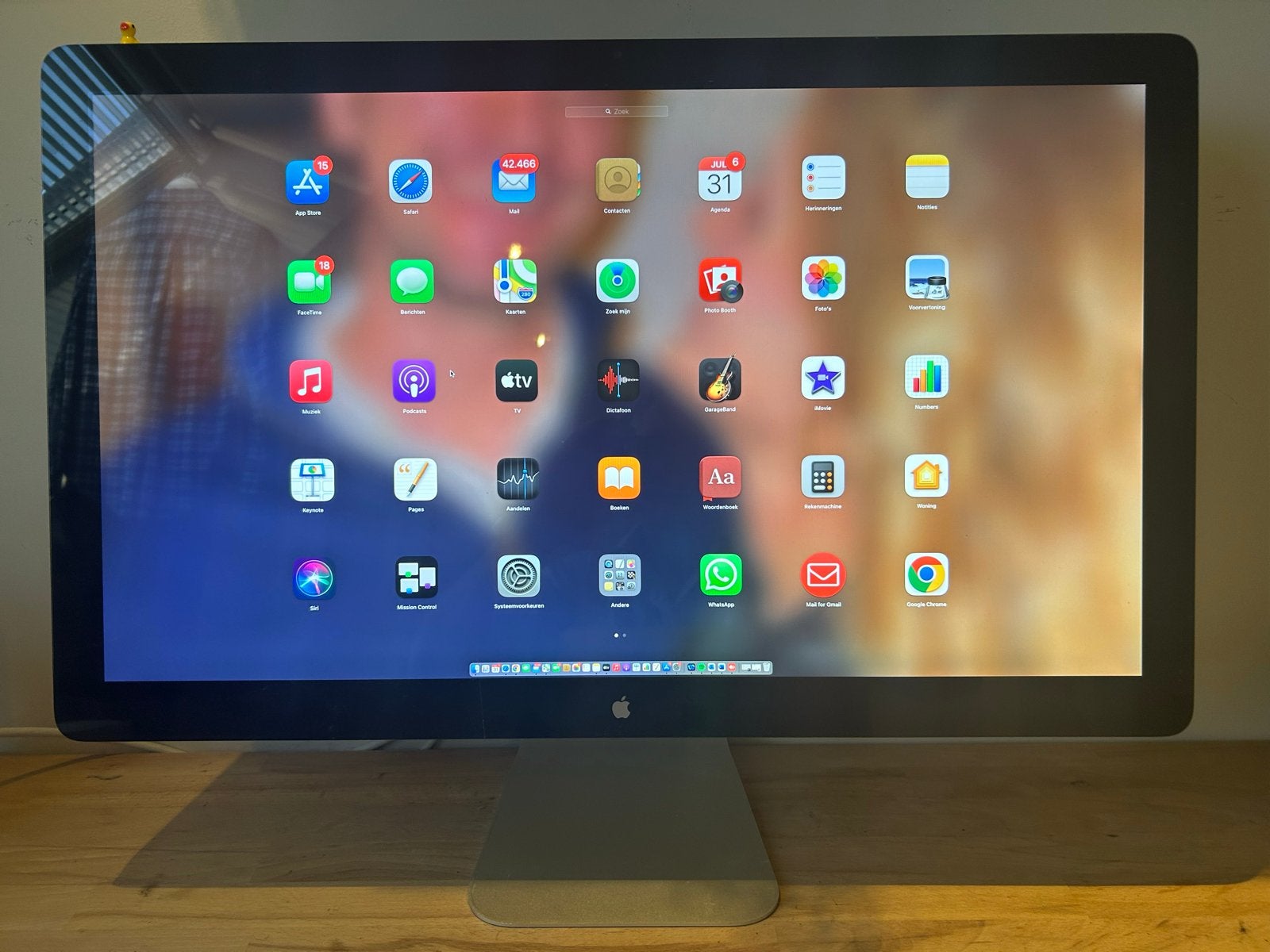 Apple thunderbolt display 27 inch -, Computers en Software, Monitoren, Ophalen, Gebruikt