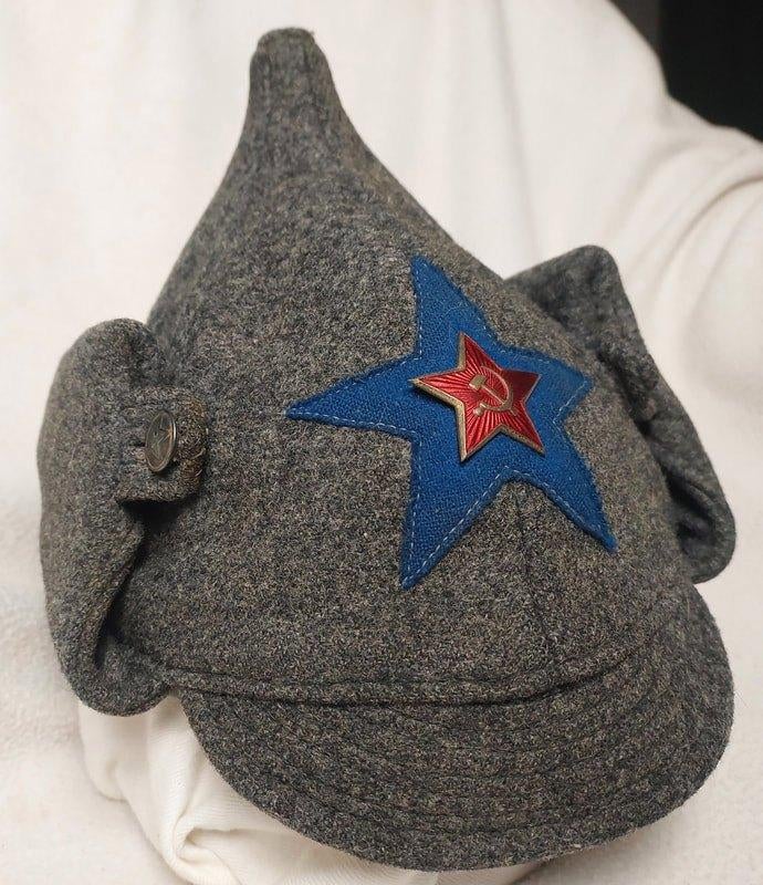 Russische budenovka (cavalerie) wo2, Verzamelen, Militaria | Tweede Wereldoorlog, Ophalen of Verzenden, Landmacht, Overige gebieden