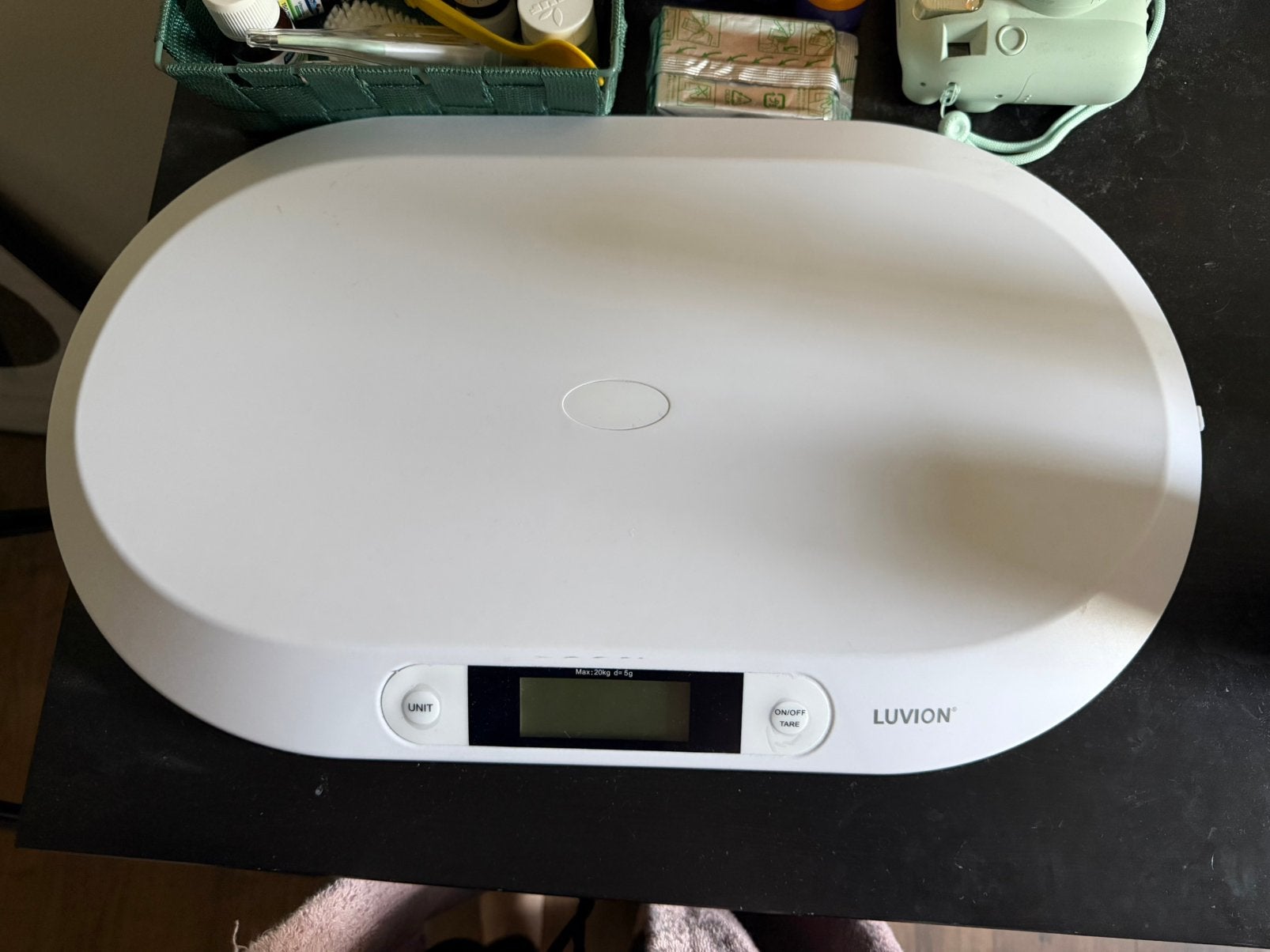 Luvion Exact-75 babyweegschaal, Ophalen, 1 tot 500 gram, Personenweegschaal, 10 tot 50 kg