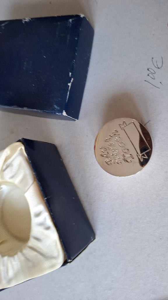 tandendoosje verzilverd, Ophalen of Verzenden, Nieuw